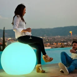 Newgarden Buly LED-solcellekugle IP65, Ø 80 cm