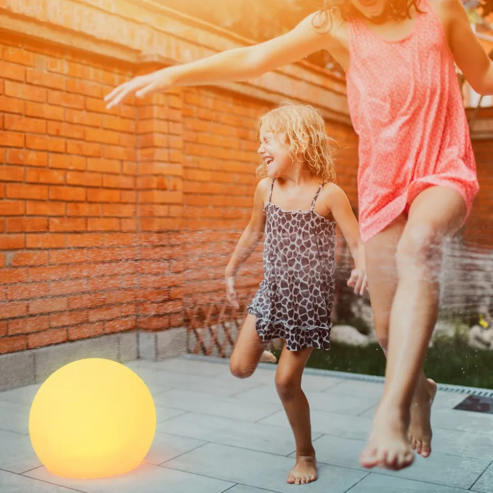 Newgarden Buly LED-solcellekugle IP65, Ø 50 cm