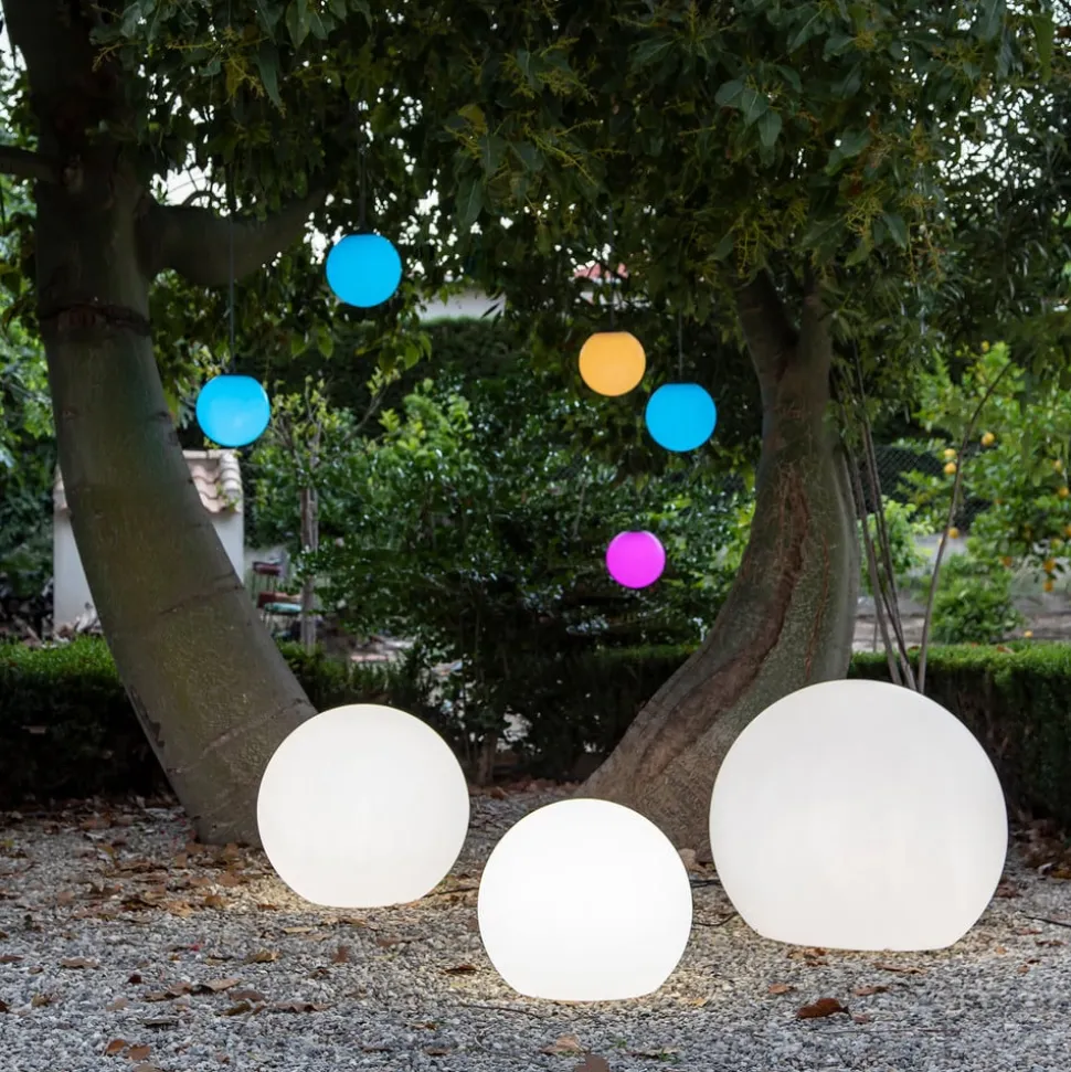 Newgarden Buly LED-solcellekugle IP65, Ø 50 cm