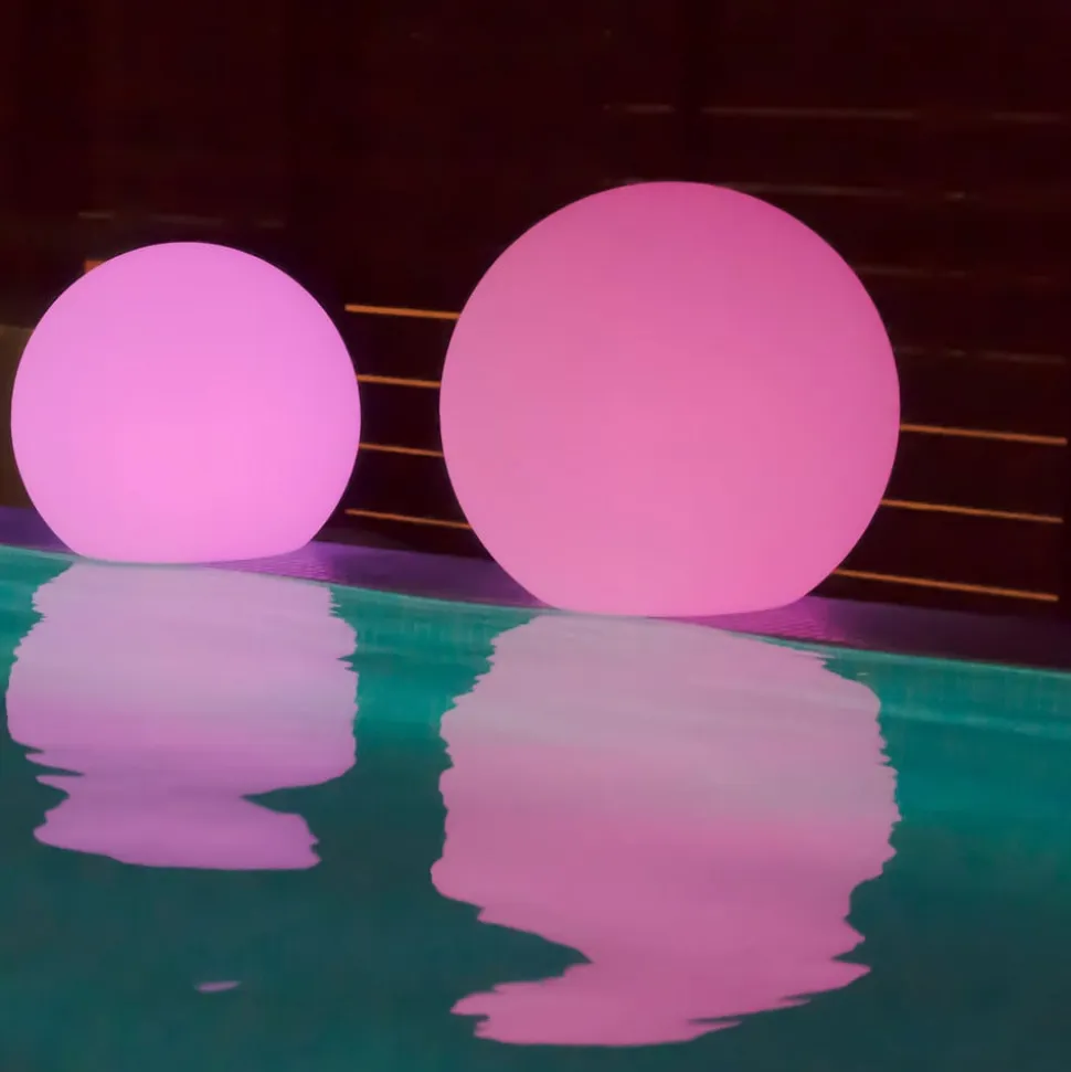 Newgarden Buly LED-solcellekugle IP65, Ø 50 cm