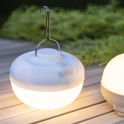 Newgarden Cherry LED-dekorationslampe beige/hvid