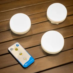 Newgarden Cherry Mini LED genopladelig lampe sæt med 3 hvide