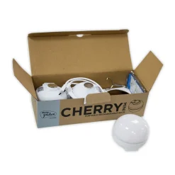 Newgarden Cherry Mini LED genopladelig lampe sæt med 3 hvide