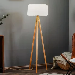 Newgarden Chloe In & Out gulvlampe, trebenet