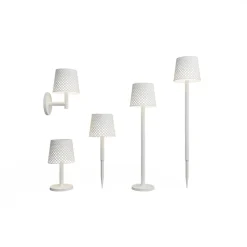 Newgarden Greta LED-solcellelampe, hvid