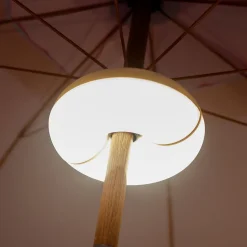 Newgarden LED genopladelig lampe Lima, IP54, RGBW, solskærme