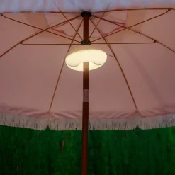 Newgarden LED genopladelig lampe Lima, IP54, RGBW, solskærme