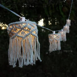 Newgarden lyskæde Mykonos, hvid, IP44