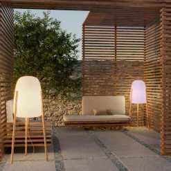 Newgarden Rocket 145 gulvlampe, solcelle + batteri