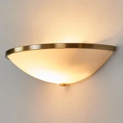 Nobel TALYA væglampe i antik messing