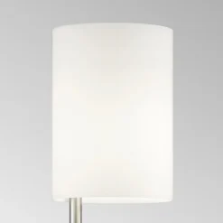 Nola LED-gulvlampe mat nikkel