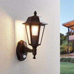 Noor udendørs væglampe med bevægelsessensor