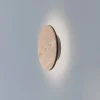Orios LED-væglampe, træ, Ø 20 cm, indirekte spotlight