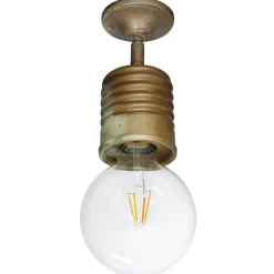 Orti væglampe med hængsel, antik messing