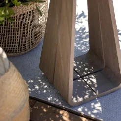 Osmoz LED-solcellelampe af Duratek, grå