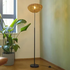 OSRAM gulvlampe Decor Paper Drop, papir, beige, E27