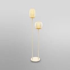 OSRAM gulvlampe DECOR STICK, beige, højde 146 cm, 2 x E27