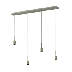 OSRAM hængelampe Decor Needle Linear beige, stål, 4 lyskilder E27