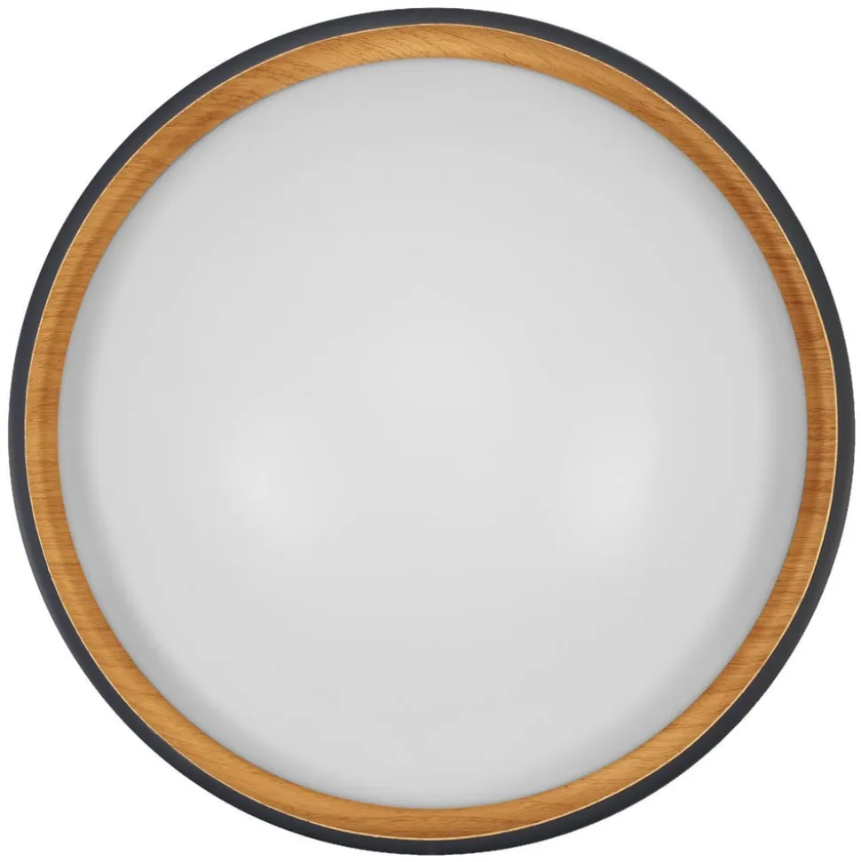 OSRAM LED-loftlampe ORBIS LIVIA, Ø 43 cm, grå, metal, dæmpbar