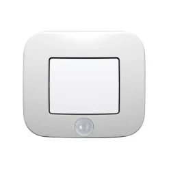 OSRAM LED-stikkontakt-natlampe LUNETTA HALL PIR-sensor hvid