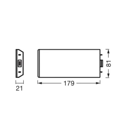 OSRAM LED-underskabsbelysning Socket hvid udvidelse 3.000 K