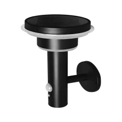 OSRAM LED-væglampe ENDURA STYLE SOLAR DOUBLE CIRCLE sort