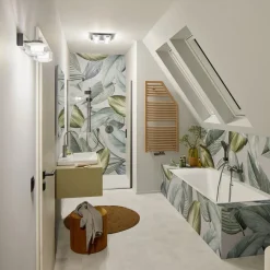 OSRAM LED-væglampe ORBIS FLAME, sort, 2 lyskilder, CCT IP44