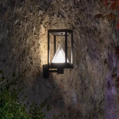 OSRAM SMART+ LED-solcellelampe til udendørs væglampe ALPS, sort Sensor