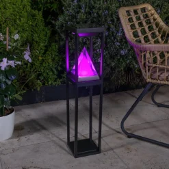 OSRAM SMART+ LED-solcellelampe ALPS, sort sensor IP44