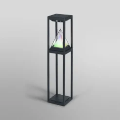 OSRAM SMART+ LED-solcellelampe ALPS, sort sensor IP44