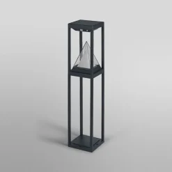 OSRAM SMART+ LED-solcellelampe ALPS, sort sensor IP44