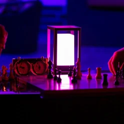 OSRAM SMART+ WiFi LED-batteridrevet bordlampe FRAME, mørkegrå IP44