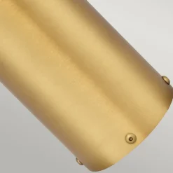 Paignton vejlampe af rustfrit stål, messing