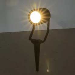 Pasas LED-spot med jordspyd, drejelig