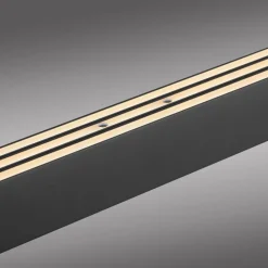 Paul Neuhaus LED-hængelampe Adriana Square, grå, op/ned