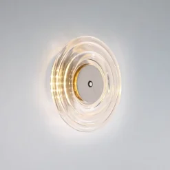 Paul Neuhaus LED-væglampe Akku-Sono, klar, dæmpbar