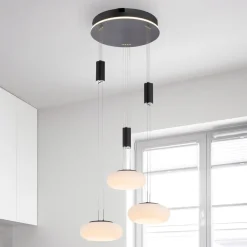 Paul Neuhaus Q-ETIENNE hængelampe rondel, sort