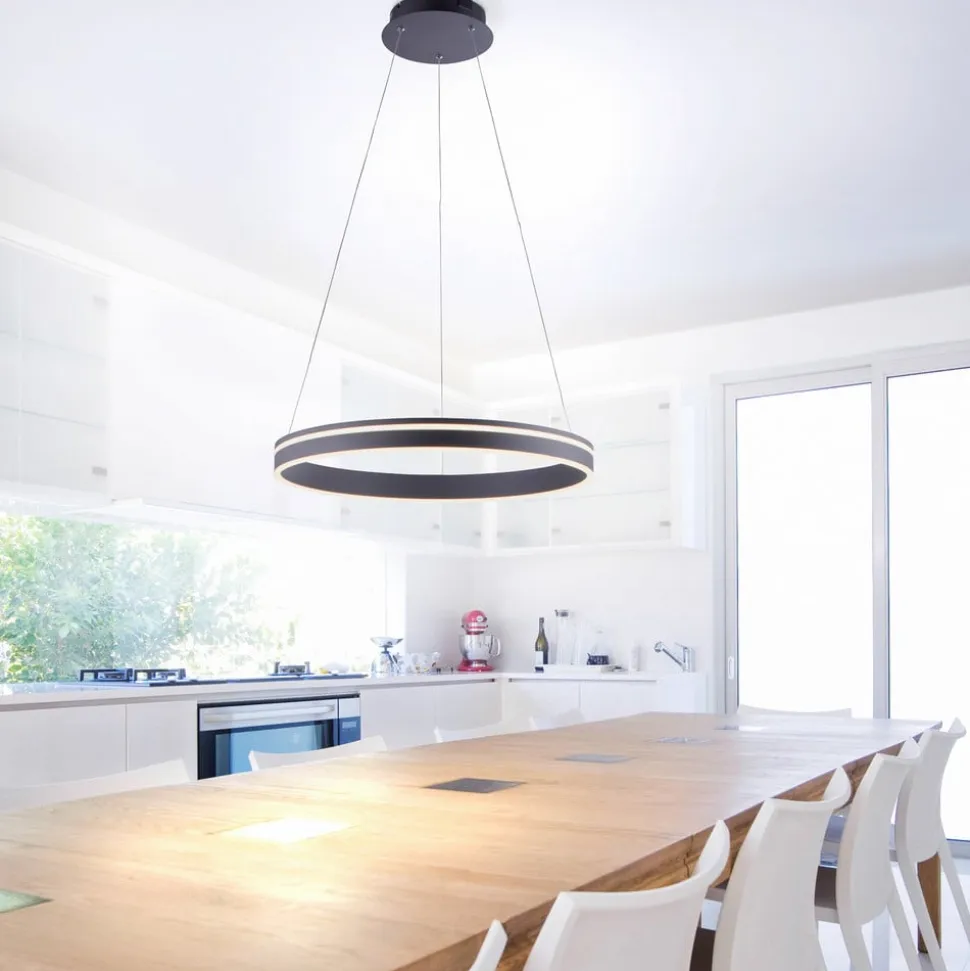 Paul Neuhaus Q-VITO LED-hengelampe 59 cm antracit