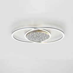 Paul Neuhaus Yuki LED-loftlampe, rund form