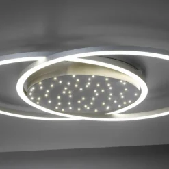 Paul Neuhaus Yuki LED-loftlampe, rund form