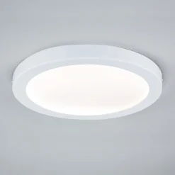 Paulmann Abia LED-panel Ø 30cm 2.700 K mat hvidt