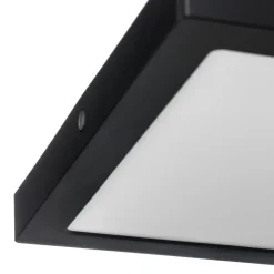 Paulmann Abia LED-panel 30x30 cm 2.700 K sort