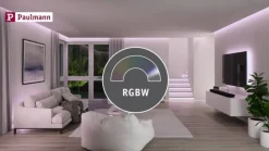 Paulmann Amaris LED-panel, ZigBee, 120x30cm, RGBW