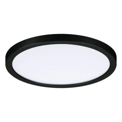 Paulmann Areo Panel dimtowarm rund sort Ø17,5 cm