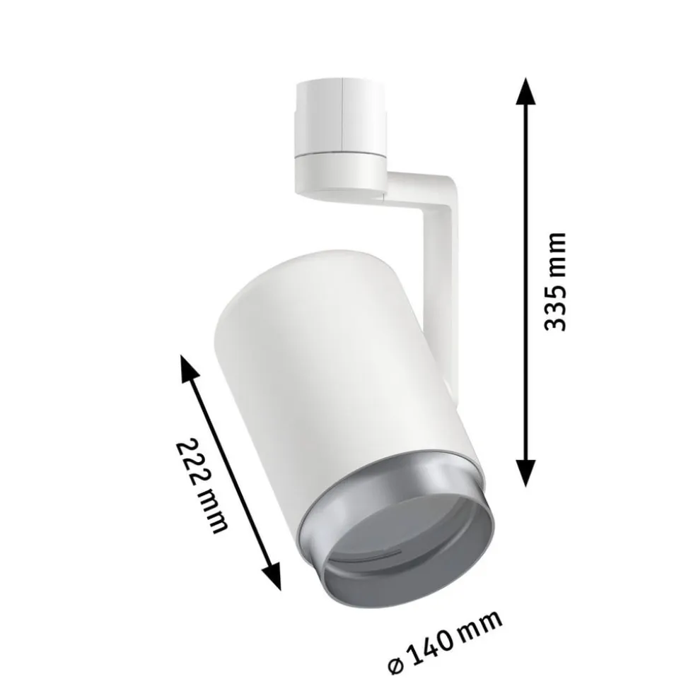 Paulmann Asthene URail Spot hvid mat