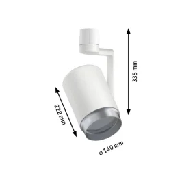 Paulmann Asthene URail Spot hvid mat