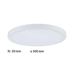 Paulmann Atria LED-loftlampe Ø 30 cm, mat hvid