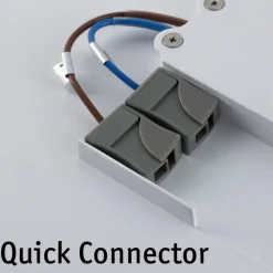 Paulmann Atria loftlampe 2.700 K 22x22 cm, krom