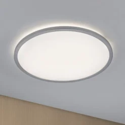 Paulmann Atria Shine LED-panel, krom, dæmpbar, Ø 42 cm