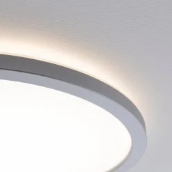 Paulmann Atria Shine LED-panel, krom, dæmpbar, Ø 42 cm